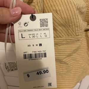 Brand new Zara tank